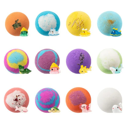 12-Piece Ocean Surprise Toy Bath Bomb Set