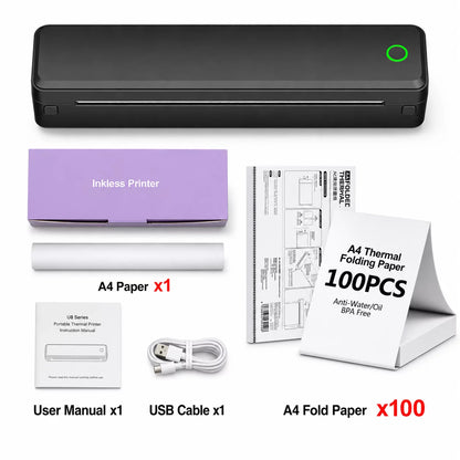 Portable A4 Thermal Printer