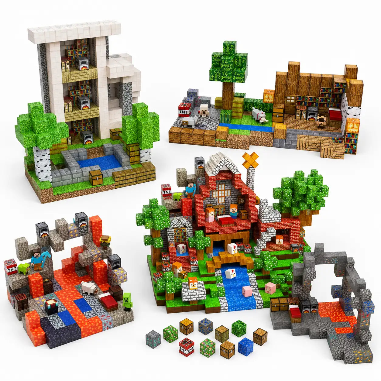 Magnetic Blocks Mix