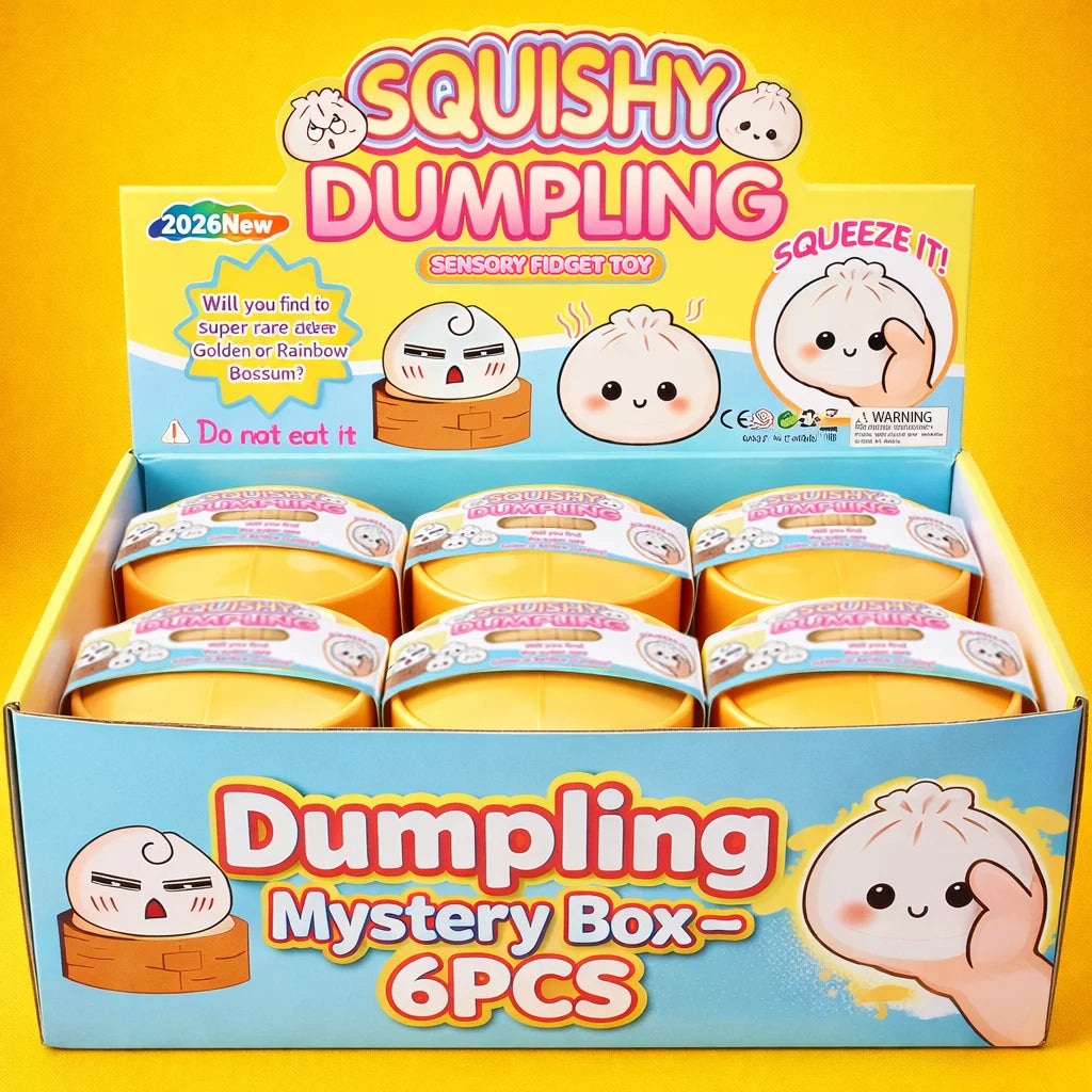 Dumpling Squishies Mystery Box - 6PCS