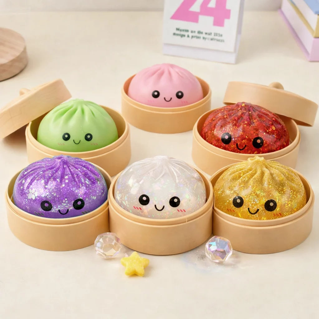 Dumpling Squishies Mystery Box - 6PCS
