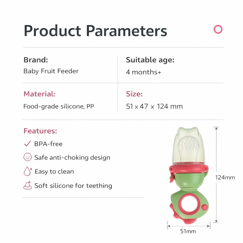 Baby Fruit Feeder Teether