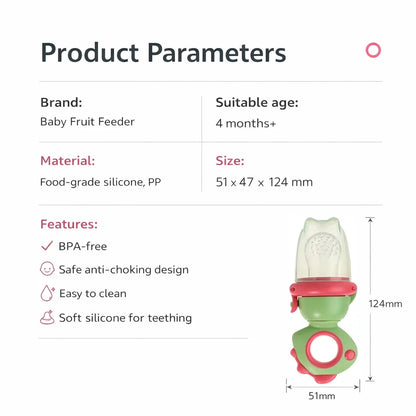 Baby Fruit Feeder Teether